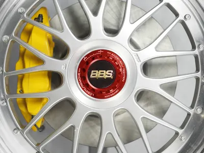 MG-line Zentralverschluss-Optik Kit V5 Aluminium gebürstet für BBS LM