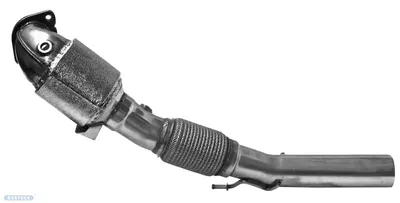 BASTUCK Performance Katalysator 200 Zeller mit Integral-Isolierung und ECE-Zulassung für Ford Focus 3 RS (FO3/RS-KAT)