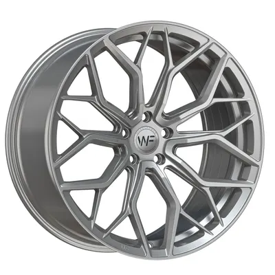 WF Wheels HE.1-FF Felgen für Tesla Model Y 003/005/003/Y 005 – 21 Zoll – Frozen Silver