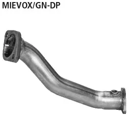 BASTUCK Turboabgangsrohr Motorsport für Mitsubishi Lancer Gruppe N Motorsportanlagen (MIEVOX/GN-DP)