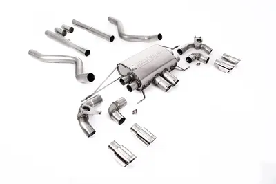 Milltek Abgasanlage Land Rover Defender 110 5.0 V8 425PS&525PS (mit OPF) – Non-Resonated