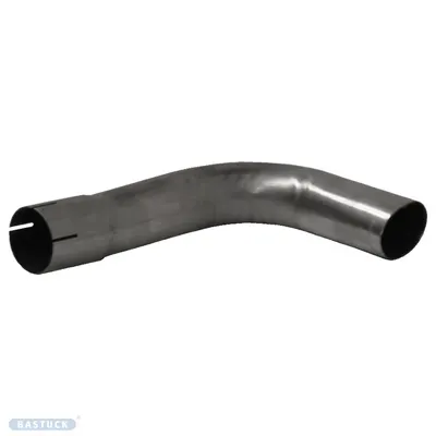 BASTUCK Einfach-Endrohr Ø 63 mm für Serien-Endrohrblende: RH bei Endschalldämpfer mit Abgasklappe sowie für Volvo V60/S60 (VOV60T8/H-TP63OV)