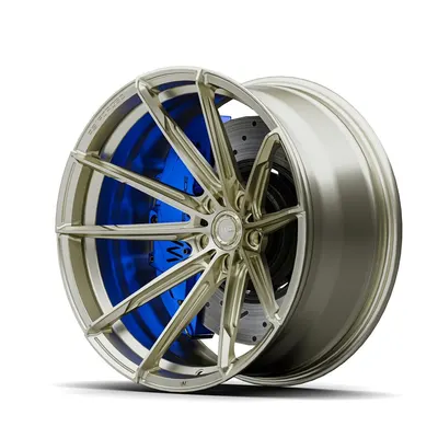 Wheelforce WF R.3-FG Schmiedefelge 22x11,5 Zoll 5x132 Light Gold für BMW M5 G90 & M5 Touring G99