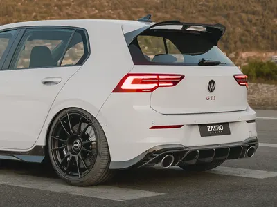 EVO-1 Diffusor für VW Golf 8 GTI Clubsport