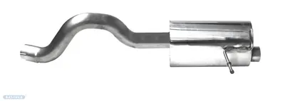 BASTUCK Endschalldämpfer ohne Abgasklappe Renault Megane 4 für Renault Megane 4 1.6l TCe inkl. GT (REMG4/T-70)