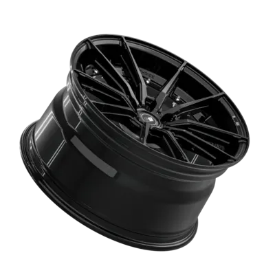 SIXNINE FF-THREE Felge 10x20 ET40 5x120 GlossyBlack – Einzelfelge
