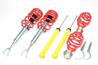 TA Technix Gewindefahrwerk für Audi A4, A4 Avant, A4 Cabriolet , (B6, B7 / Seat Exeo, Exeo ST 3R) – EVOGWAU07