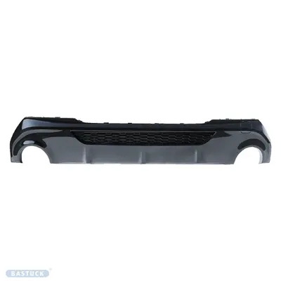 BASTUCK Heckschürzeneinsatz, mit Ausschnitt für 2x Einfach-Endrohr (für Fahrzeuge mit M-Paket) für BMW 1er F40 (BMWF40-HE1)