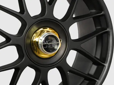 MG-line Sechskantmuttern V2 vergoldet für BBS RC 300 Serie