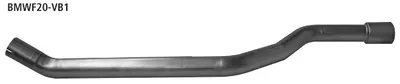 BASTUCK Verbindungsrohr vorne für BMW 1er F20/F21 (inkl. M135i/M140i) F20/F21 u. a. (BMWF20-VB1)