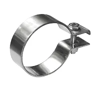 BASTUCK Auspuffschelle Edelstahl Ø 61-63 mm für BMW 1er E82 u. a. (SCH59)