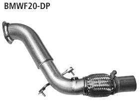 BASTUCK Motorsport Kat-Ersatzrohr 1.6l Turbo für BMW 1er F20/F21 (inkl. M135i/M140i) / 3er u. a. (BMWF20-DP)