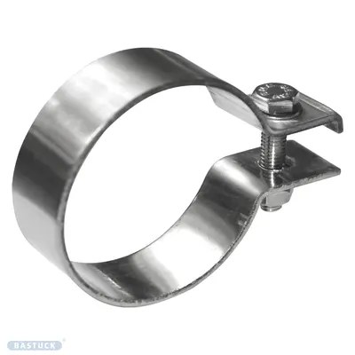 BASTUCK Auspuffschelle Edelstahl Ø 63-65 mm – Zubehör für BASTUCK Sportauspuffanlagen (SCH63)