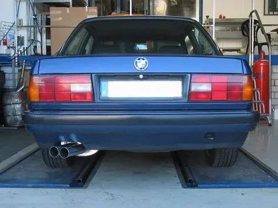 Eisenmann Endschalldämpfer BMW 318i E30 Limousine – B5202.00702