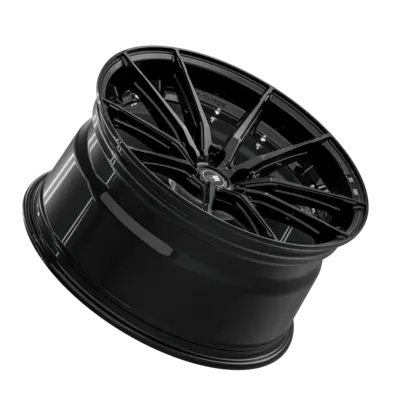 SIXNINE FF-THREE Felge 10x21 ET35 5x114.3 GlossyBlack – Einzelfelge