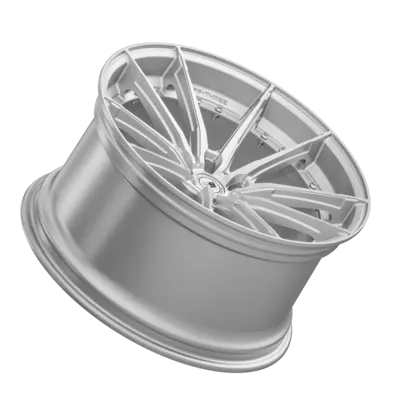 SIXNINE FF-THREE Felge 10,5x21 ET20 5x112 HyperSilver – Einzelfelge