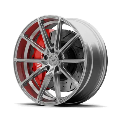 WF SL.2-FF | 19x8.5 ET45 5/112 | Frozen Silver