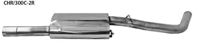 BASTUCK Mittelschalldämpfer rechts für Chrysler 300C (CHR/300C-2R)