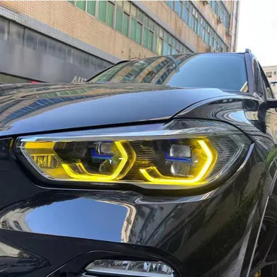 DRL Tagfahrlichter Module gelb weiß switch passend für BMW X5 (G05) X5M (F95) X6 (G06) X6M (F96)