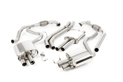 Milltek Abgasanlage Audi S5 3.0 V6 Sportback B9 OHNE SPORT DIFF