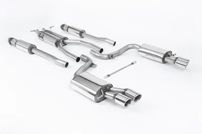 Milltek Abgasanlage Audi S6 5.2 V10 C6 FSI quattro – Resonated