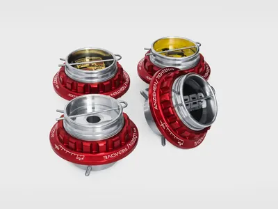 MG-line Zentralverschluss-Muttern V2 – eloxiert für BBS RM