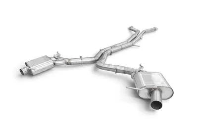 HG Motorsport EGO-X Klappenabgasanlage für Audi RS6 C8 & RS7 C8 quattro 600/630 PS – 76 mm Edelstahl mit ECE