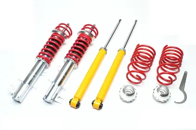 TA Technix Gewindefahrwerk für Abarth Grande Punto, Punto (199/ Alfa Romeo Mito Typ 955/ Fiat Punto Typ, Grande Punto Typ 199/ Opel Corsa D / E / A…