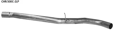 BASTUCK Motorsport Ersatzrohr für Mitellschalldämpfer LH links für Chrysler 300C (CHR/300C-2LP)