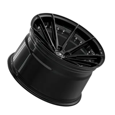 SIXNINE FF-THREE Felgensatz – 4 Felgen für BMW M3 G80 & M4 G82 | 2× 10,5x20 ET15 VA, 2× 11,5x21 ET17 HA, GlossyBlack