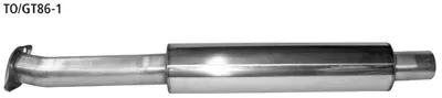 BASTUCK Vorschalldämpfer für Toyota GT86 / BRZ (TO/GT86-1)