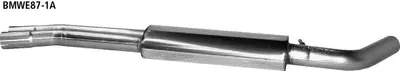 BASTUCK Vorschalldämpfer 6-Zylinder für BMW 1er E81/1er E87 130i (BMWE87-1A)