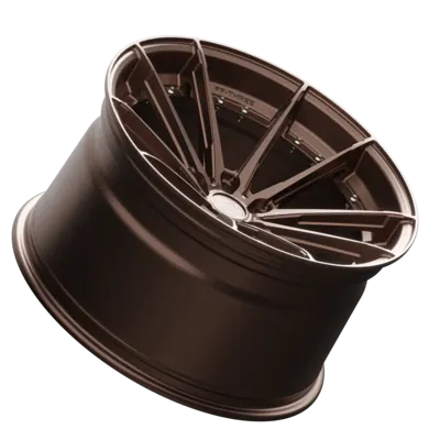 SIXNINE FF-THREE Felge 11x22 ET10 5x112 PureBronze – Einzelfelge
