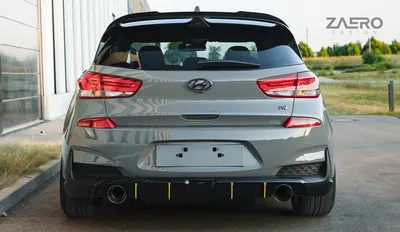EVO-1 Diffusor für Hyundai I30N Hatchback