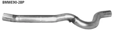 BASTUCK Motorsport Ersatzrohr für Vorschalldämpfer 4 Zylinder für BMW 3er E90/3er E91 / 3er E92/3er E93 (BMWE90-2BP)