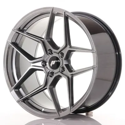 Japan Racing JR-34 Felge 9,5x19 Zoll Hyper Black für BMW 3er, Audi A4 & BMW 1er – 5x120 / 5x112