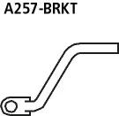 BASTUCK Halter für mittleren Schalldämpfer für Volkswagen Passat Typ 35i 3 + Variant Typ 35i (A257-BRKT)