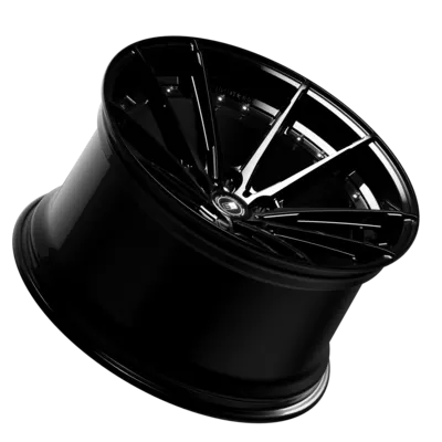 SIXNINE FF-THREE Felge 11,5x22 ET20 5x132 GlossyBlack – Einzelfelge