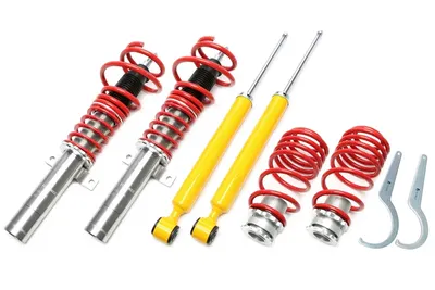 TA Technix Gewindefahrwerk für Seat Ibiza V (KJ), VW Polo VI (AW) – EVOGWVW31