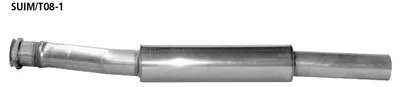 BASTUCK Vorschalldämpfer für Subaru Impreza (SUIM/T08-1)
