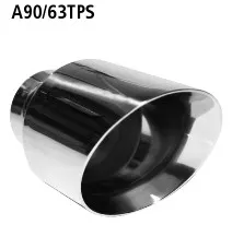 BASTUCK RACE S Endrohr, Länge 130 mm – universell (A90/63TPS)