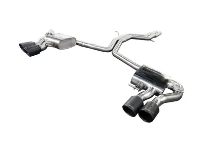 EGO-X Klappenabgasanlage für Audi S4 B9 / S5 B9 3.0 TFSI quattro 354 PS – Edelstahl, ECE möglich