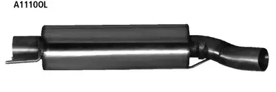 BASTUCK Vorschalldämpfer für Opel Astra F / Kadett E (A1110OL)