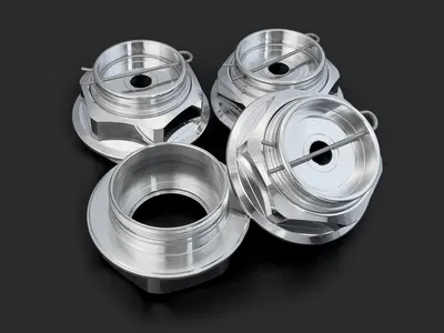 MG-line Sechskantmuttern Kit V2 – hochglanzpoliert für BBS RS, RSII, RC