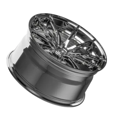 SIXNINE FF-THREE Felge 10x21 ET33 5x112 LiquidMetal – Einzelfelge