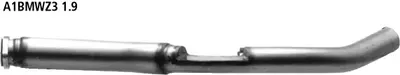 BASTUCK Vorschalldämpfer für BMW Z3 Roadster 1,9l bis Bj. 08/98 (A1BMWZ31.9)