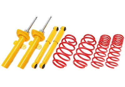 TA Technix Sportfahrwerk für Ford Mondeo III Turnier mit 1006-1200kg maximale Vorderachslast (BWY) – 30/30mm – EVOFO111