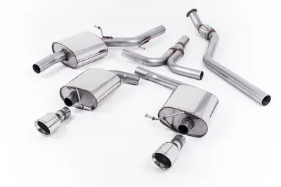 Milltek Abgasanlage Audi A5 Coupé S-LINE TFSI 2WD & quattro Schaltgetriebe – Resonated