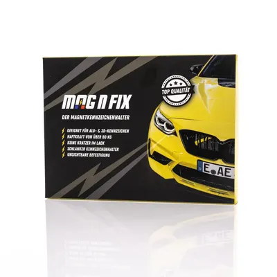 MAGNFIX Magnet-Kennzeichenhalter inklusive Zulassung