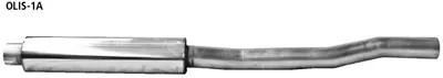 BASTUCK Vorschalldämpfer 4WD für Opel Insignia A (OLIS-1A)